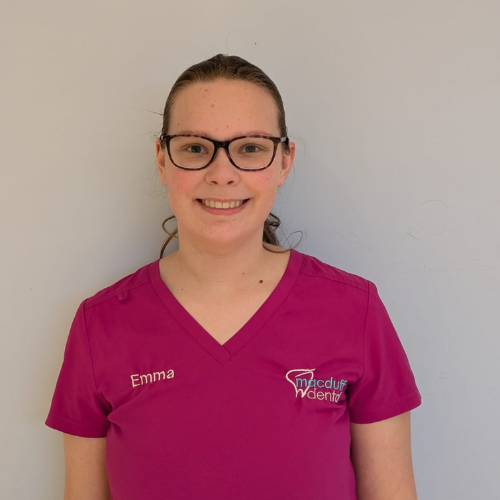 Emma Lobban, Trainee Dental Nurse in Macduff Dental